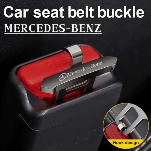 1/2 Pcs For Mercedes-Benz Hook design Zinc Alloy Material Car Seat Belt Buckle