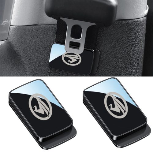 1/2 Pcs For Toyota Harrier Car Seat Belt Mirror Style Magnetic Clip Holder fit Luxury acu30 zsu60 Accessories